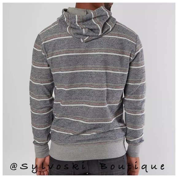 🔥Quiksilver Great Otway Hooded Sweatshirt NWT - Picture 4 of 7